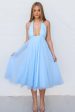 Rapunzel Tulle Dress - Baby Blue Cheap