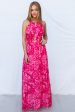 Minfy Maxi Dress - Pink on Sale