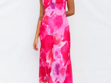 Anna Maxi Dress - Pink Cheap