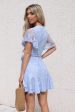 Something Sweet Lace Dress - Baby Blue Cheap