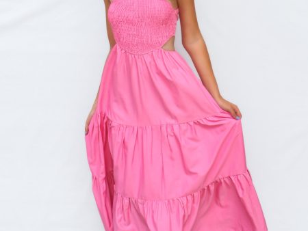 Arli Maxi Dress - Pink For Cheap