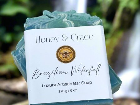 Honey and Grace Brazilian Waterfall Bar Soap 5.5oz on Sale