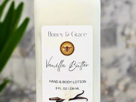 Honey and Grace Hydrating Vanilla Butter Hand and Body Lotion 8oz Discount