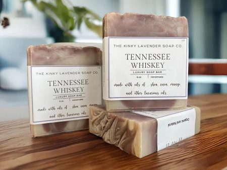 Honey and Grace Tennessee Whiskey Bar Soap  5.5 oz Supply