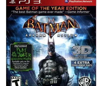 Batman Arkham Asylum GOTY - Playstation 3 For Discount