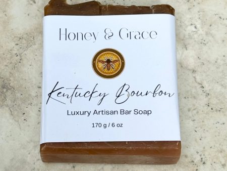 Honey and Grace Kentucky Bourbon Bar Soap 5.5oz on Sale