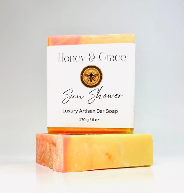 Honey and Grace Sun Shower Bar Soap  5.5 oz Supply