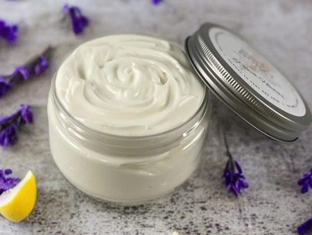 Honey and Grace Luxurious Lemon Lavender Body Butter 8oz Fashion