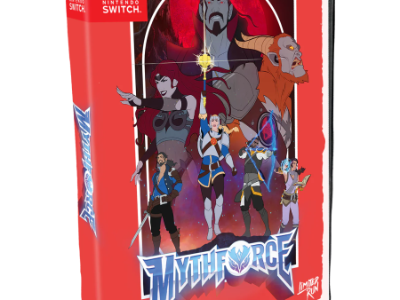 SWITCH LIMITED RUN #211: MYTHFORCE (Standard or VHS edition) Online Sale