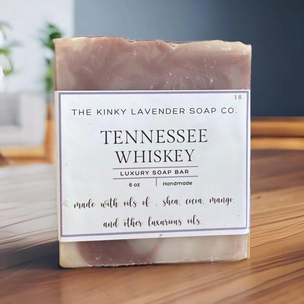 Honey and Grace Tennessee Whiskey Bar Soap  5.5 oz Supply