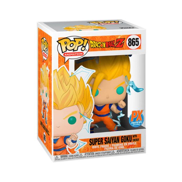 Dragon Ball Z Super Saiyan 2 Goku Funko Pop! Vinyl Figure #865 - Previews Exclusive Discount