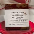 Honey and Grace Sexy as Sin Bar Soap  5.5 oz For Sale