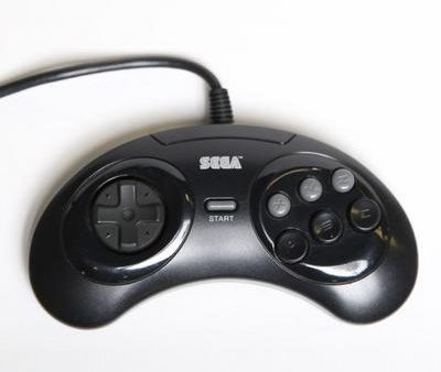 Sega Genesis Controller OEM 6 Button Hot on Sale