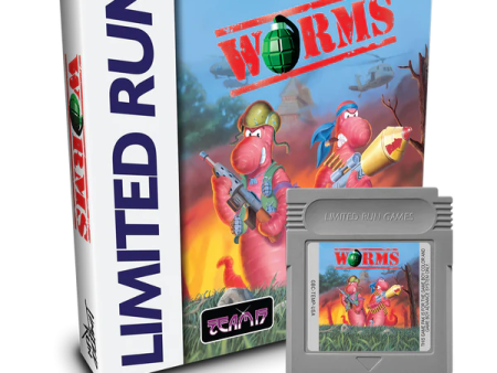 WORMS (Gray or Peach)  - Gameboy For Discount