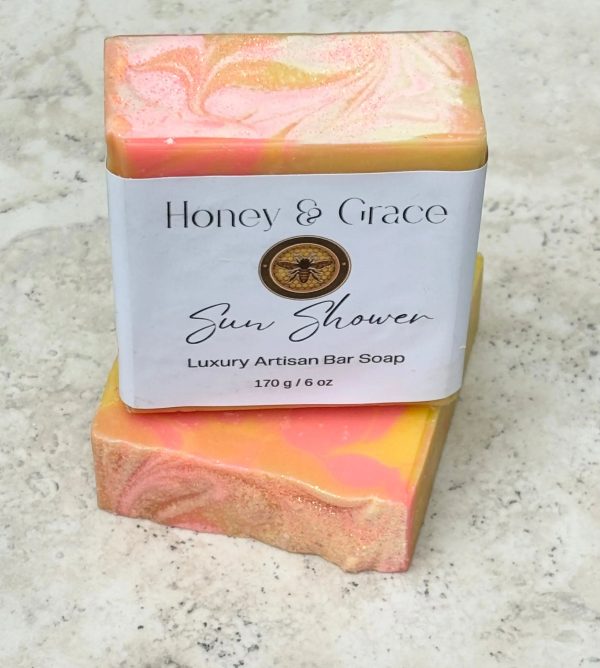 Honey and Grace Sun Shower Bar Soap  5.5 oz Supply