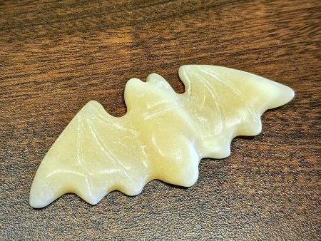 Yellow calcite bat Online