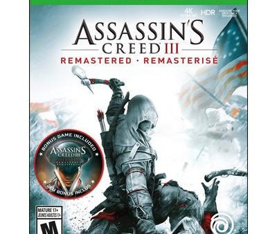 Assassin s Creed III Remastered - Xbox One Hot on Sale