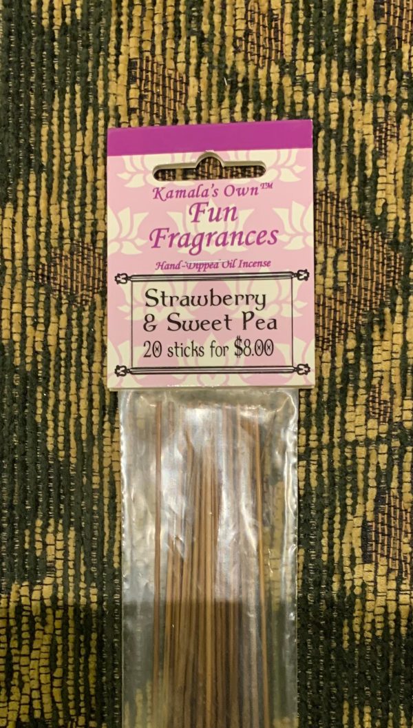 Strawberry & Sweet Pea incense sticks For Discount