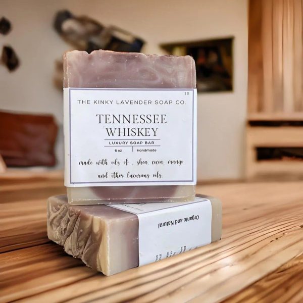 Honey and Grace Tennessee Whiskey Bar Soap  5.5 oz Supply