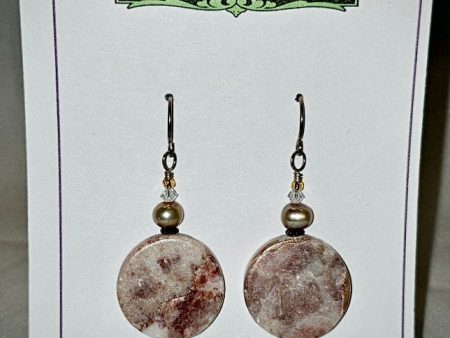 Agate earrings Online now