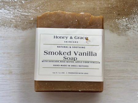 Honey and Grace Smoked Vanilla Bar Soap 5.5 OZ For Cheap