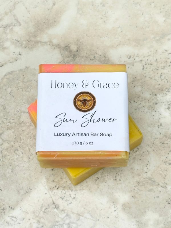 Honey and Grace Sun Shower Bar Soap  5.5 oz Supply