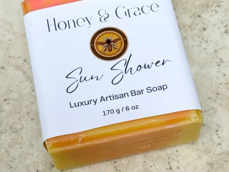 Honey and Grace Sun Shower Bar Soap  5.5 oz Supply