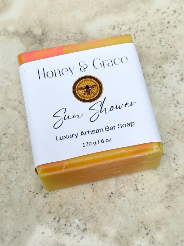 Honey and Grace Sun Shower Bar Soap  5.5 oz Supply