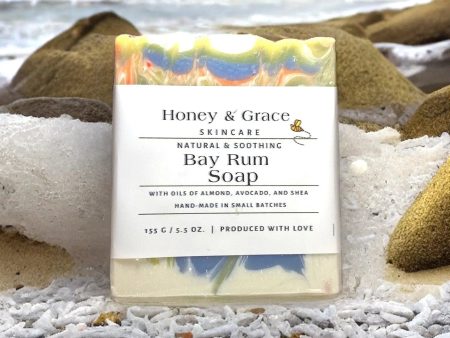 Honey and Grace Bay Rum Natural Bar Soap 5.5 oz Cheap