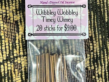 Wibbley Wobbley Timey Wimey incense sticks Discount