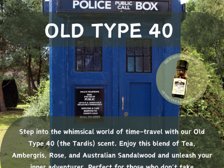 Old Type 40 (the Tardis) Online now