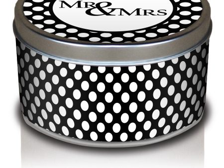 Mr & Mrs 16 oz Tin Cheap