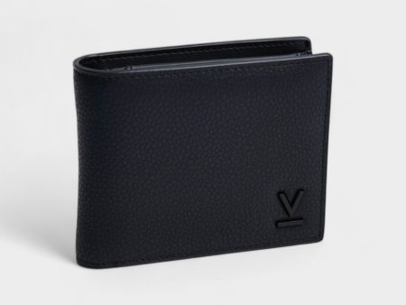 Reuben Vegan Bio-Based Bamboo Coin Wallet in Black Online Sale