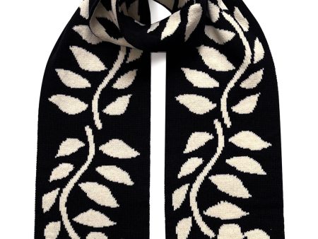 Floral Wool & Cashmere Scarf Cheap