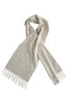 100% Organic Cashmere Scarf - Heather Grey For Cheap