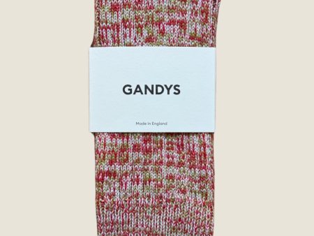 Red Mixed Haworth Socks Online Sale