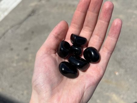 Black Obsidian Tumble Supply