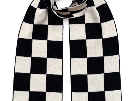 Checked Wool & Cashmere Scarf Supply