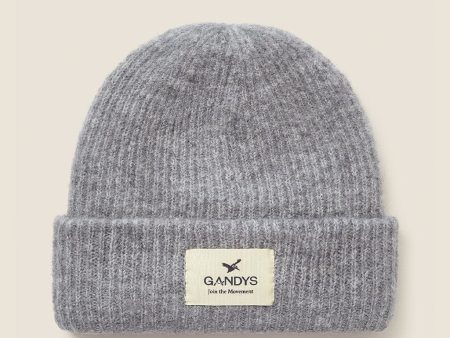 Grey Marl Devon Beanie Online now