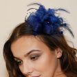 Ruby Rocks Vida Fascinator - Blue Online