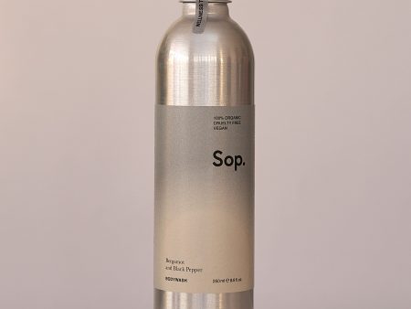 Sop Bodywash - Bergamot and Black Pepper 250ml - Organic Discount