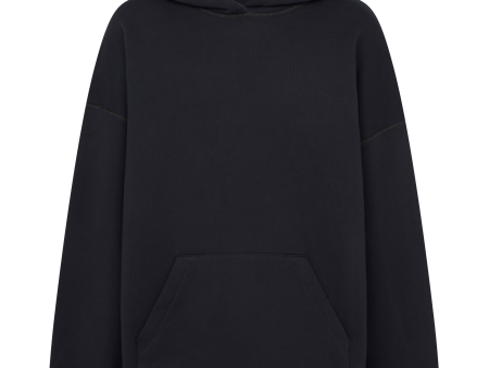 Reversible Hoodie | Black   Moleskin Online