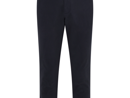 Navy Brushed Cotton Chinos Discount