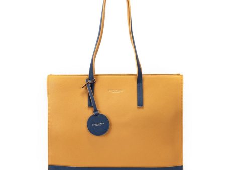 Campo Marzio Jil Shopping Bag - Yellow Online now