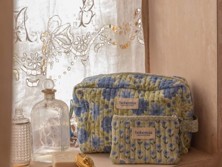 Floribunda Washbag, Sage Hot on Sale