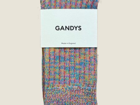 Light Blue Mixed Haworth Socks Online Hot Sale