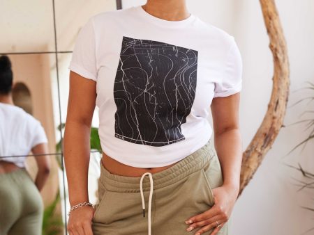 MARBLE CONTOUR UNISEX TEE For Sale