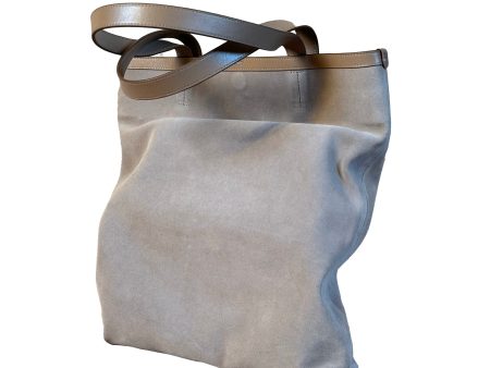 The Ivy  Tote Bag in Sand Suede Sale