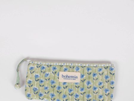 Garland Pencil Case, Sage For Discount