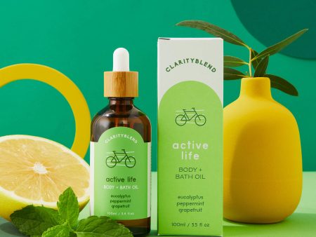 Clarity Blend Active Life Body & Bath Oil Sale